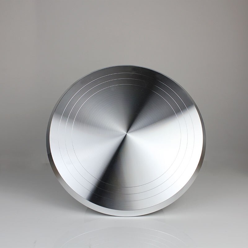 Aluminum alloy 12 inch turntable cake decoration accessory set rotating cake stand tool metal stainless steel pastry cake stand