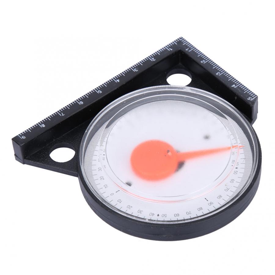 Multifunctional Plastic Slope Inclinometer Angle Finder Level Meter Measuring Tool Slope Level Meter