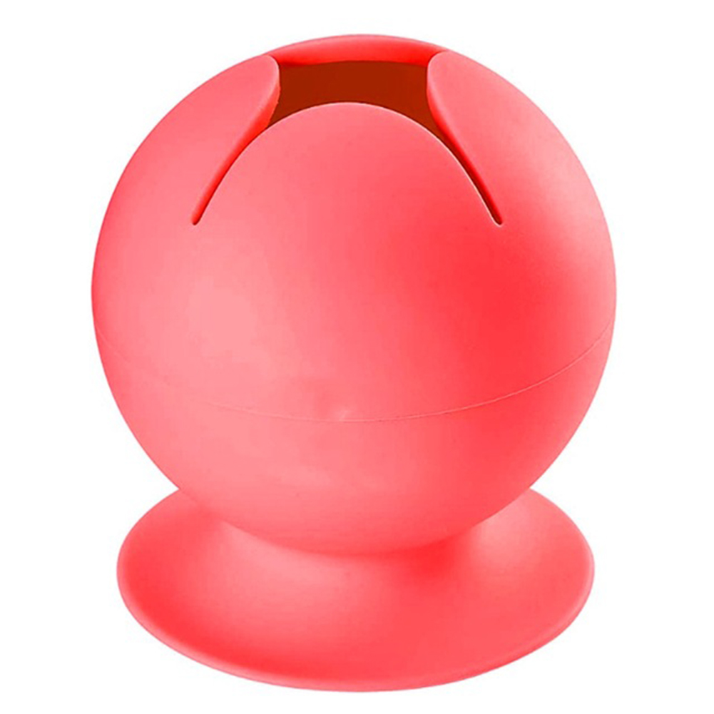 Boîte de rangement de déchets, collecteur de déchets artisanaux avec ventouse en Silicone, déchets de couture aspirés, boîte de stockage de résidus de Scrapbooking: Red