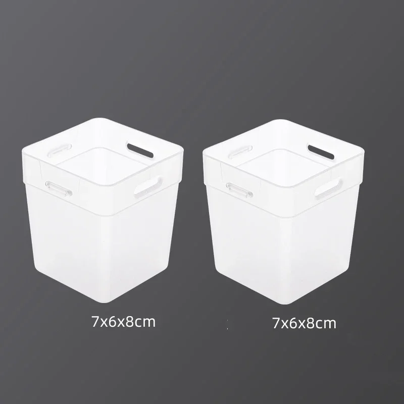 2 Stuks Koelkast Organizer Bakken Transparante Koelkast Opbergbak Voedsel Verse Doos Groente Fruit Container Keuken Accessoires: green