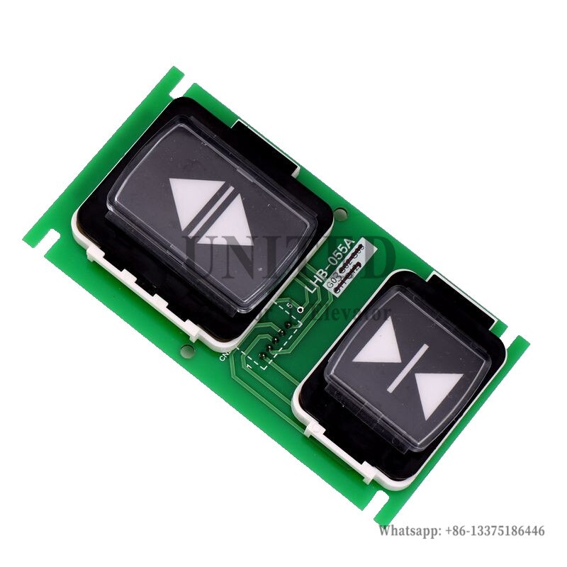 Elevator Door Button Flat Transparent Cover Button Cover LHB-055AG03