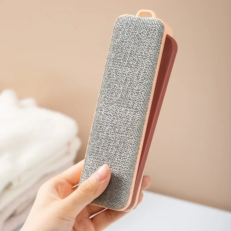 Lint Remover Clothes Lint Roller Reusable Hair Cleaning Brush Static Dust Folding Double-sided Bristles Coat Pet Remover Brushes