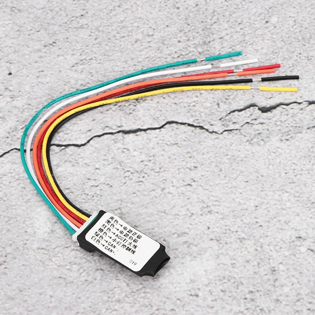 Can Line decodificador Bus simulador 6 líneas plástico Gateway emulador simulador coche Stereo System Connector General