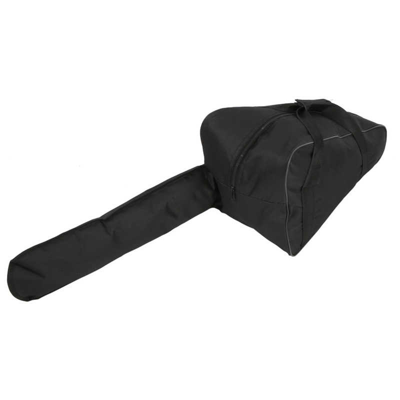 Sac de rangement pour tronçonneuse, sac de transport pour tronçonneuse, étanche, en tissu Oxford, étui Portable pour bûcherons: Black