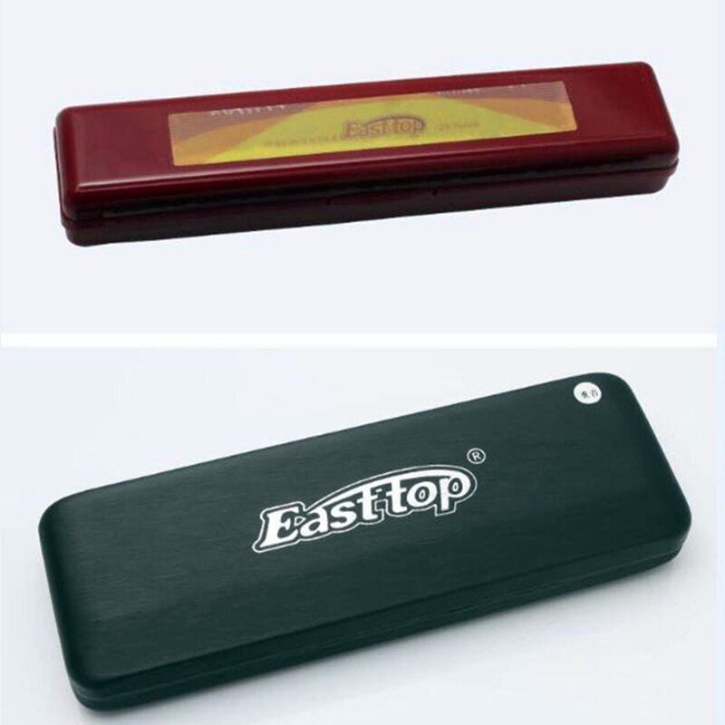 Easttop 28 Gaten Tremolo Harmonica Armonica C 28 Mond Ogan Instrumento Muzikale 28 Hole Harmonica 12 toetsen te Kiezen