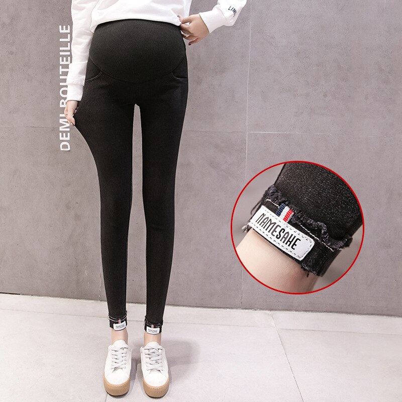 Vaqueros ajustados elásticos pantalones de – Grandado