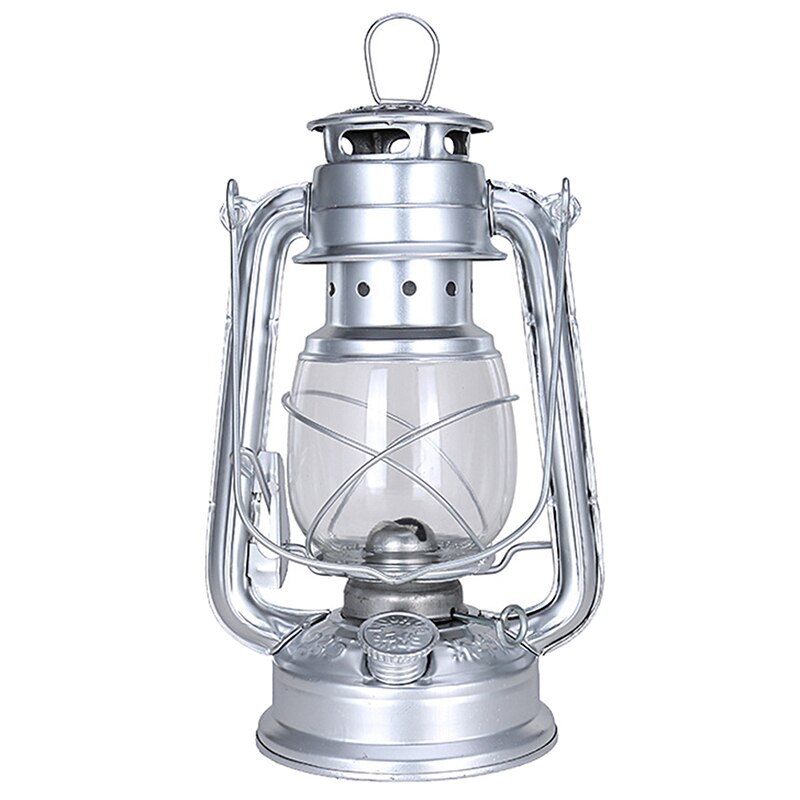 25cm retro klassisk petroleumslampe 6 farver 235 led dæmpbare petroleumslanterner væge bærbare lys bærbare lys udsmykning: Flis