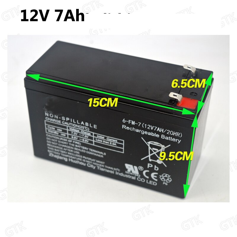 6v 4ah 4.5ah 7ah 10ah 12ah 12v 7Ah lithium battery for electronic scale Access control children toy airplane rc tank UPS