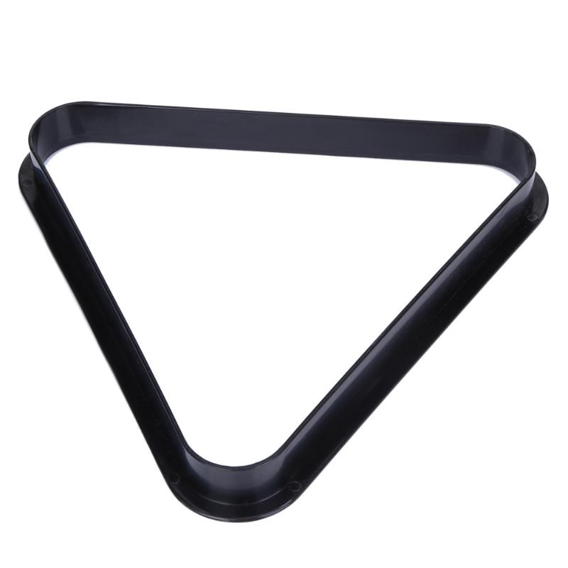 Plastic 8 Ball Pool Billiard Table Standard Size Board Game Equipment Rack Triangle Rack Accessory Snooker Sports Entertainment