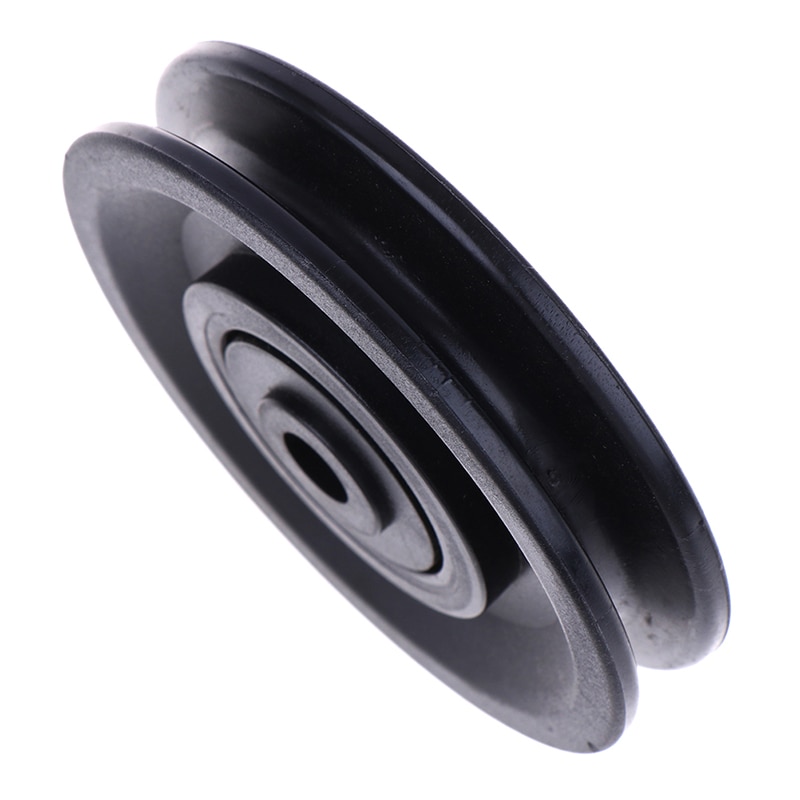 Rueda de la polea del cojinete de Nylon resistente al desgaste de 90mm, equipo de gimnasio Universal, polea de rodamiento de
