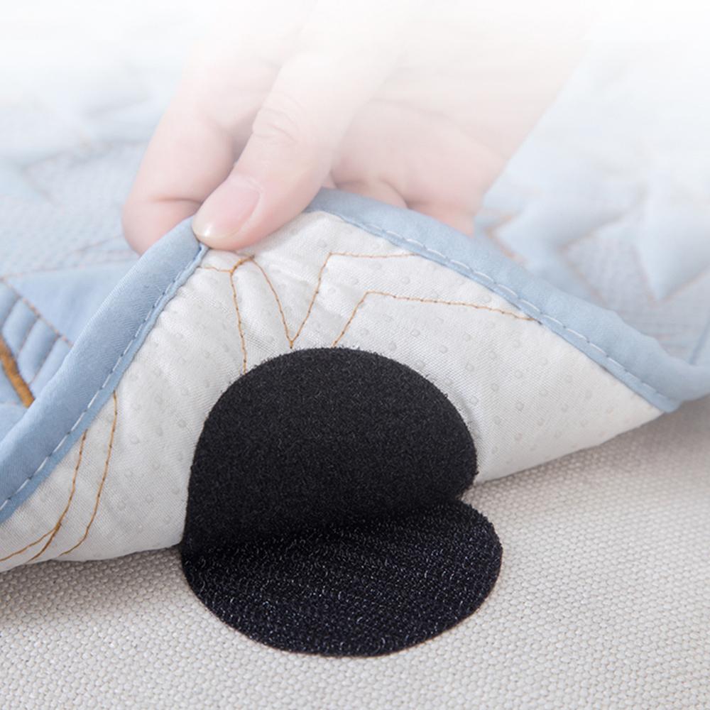 5Pcs/Set Sheet Cover Mattress Blankets Fixed Grippers Double-sided Adhesive Non-slip Grippers Retainer for Sheet Sofa