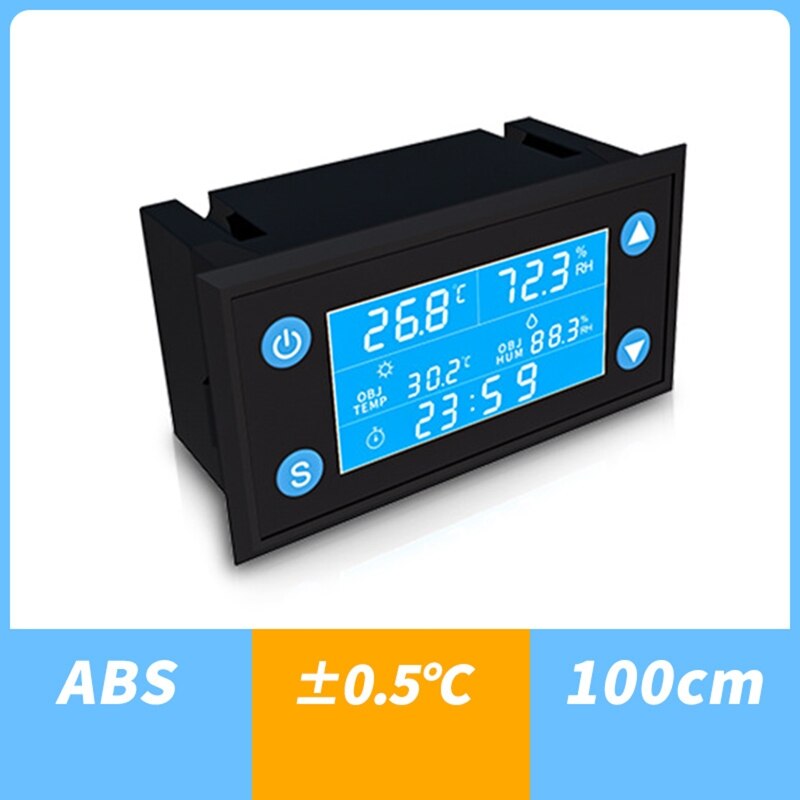 W1212 ca 110V-220V LCD numérique température humidité contrôleur minuterie SHT20 sonde pour incubateur Aquarium Thermostat Humidistat