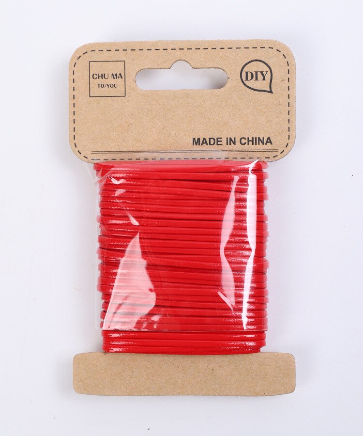 10M Diverse Kleur Faux Suede Ronde Vegan Lederen Koord Voor Sieraden Maken Kralen Voor Lederen Veter Armband (2Mm Dik): C