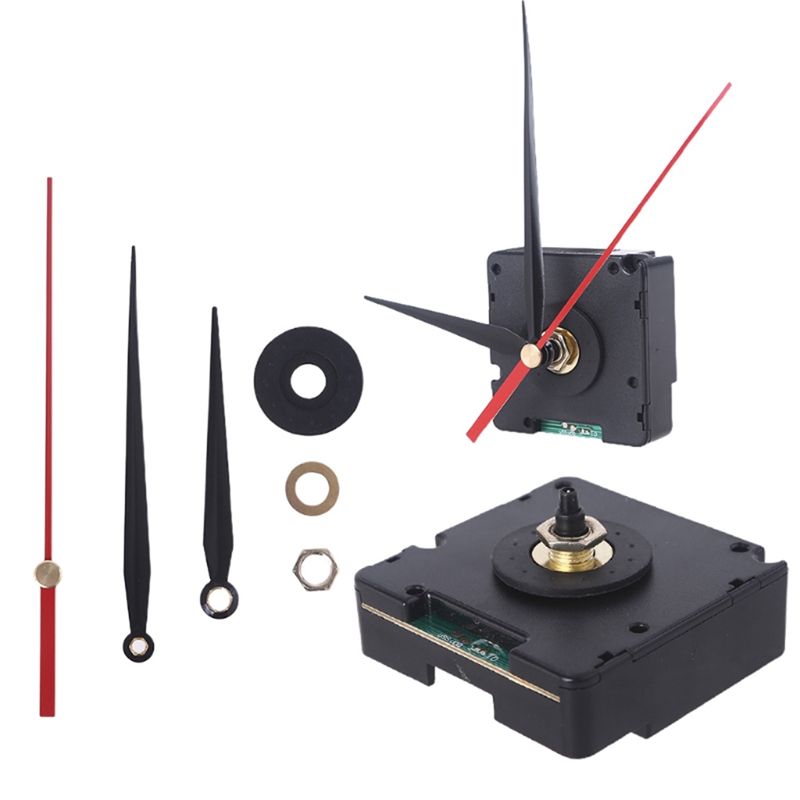 Radio Controlled Silent DIY Clock Movement Kit DCF Signal Mode Clock with 3 Different Hands Repair Parts Replacement