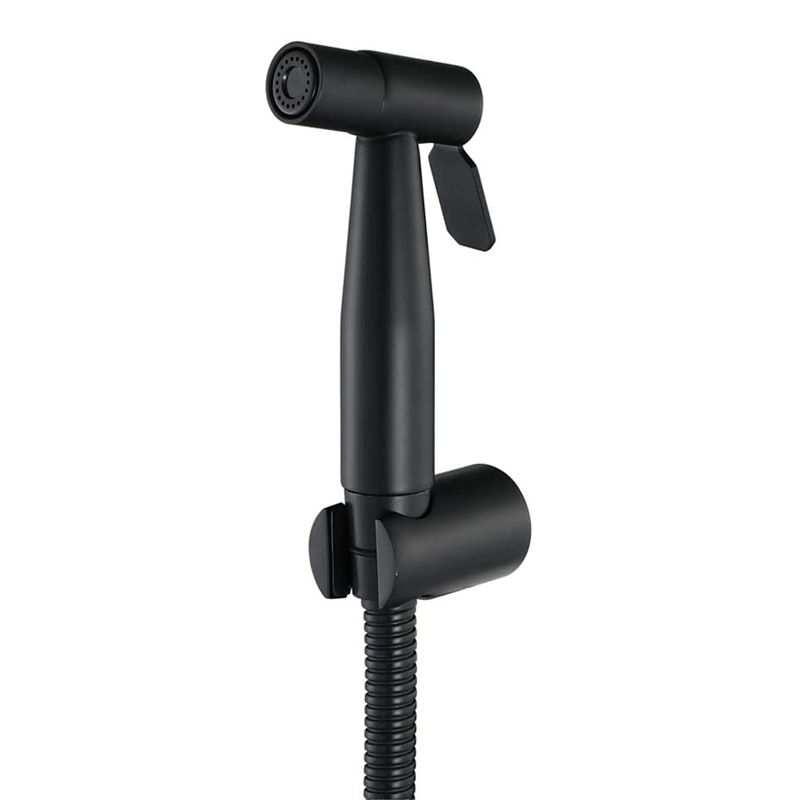 Bidet Sproeier Voor Wc Zwarte Wc Handheld Bidet Sproeier Zelfreinigende Handheld Bidet Sproeier Kit Met Sproeier Slang: Default Title