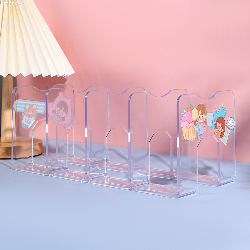 Doorzichtige plastic portemonnee handtas organisator 4-delige tas kast plankverdeler portemonnee displaystandaard handtas opslag organisator houder