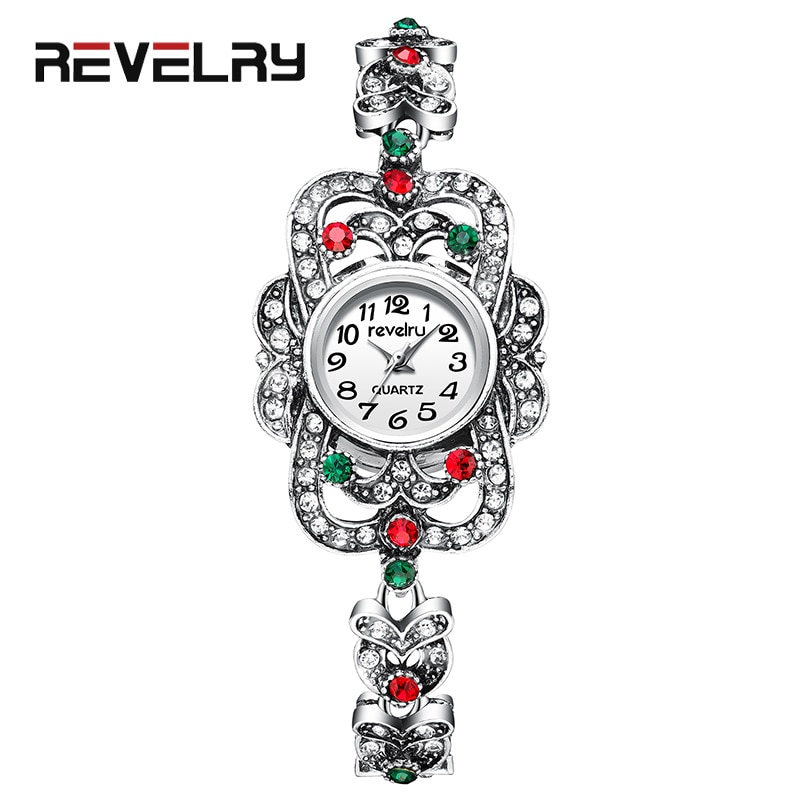 REVELRY Luxury Bracelet Watches Women Quartz Watches For Reloj Mujer Ladies Wrist Watch relogio feminino