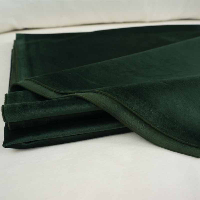Nappe en velours de soie de 280CM de large, pour rideau de Table, coussin, coussin, rouge bleu marron vert rose violet