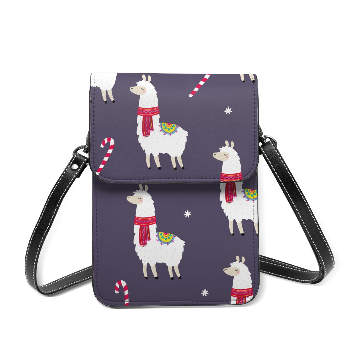 Bolsa de ombro feminina pequena bolsa de ombro das senhoras saco do mensageiro: Black 1