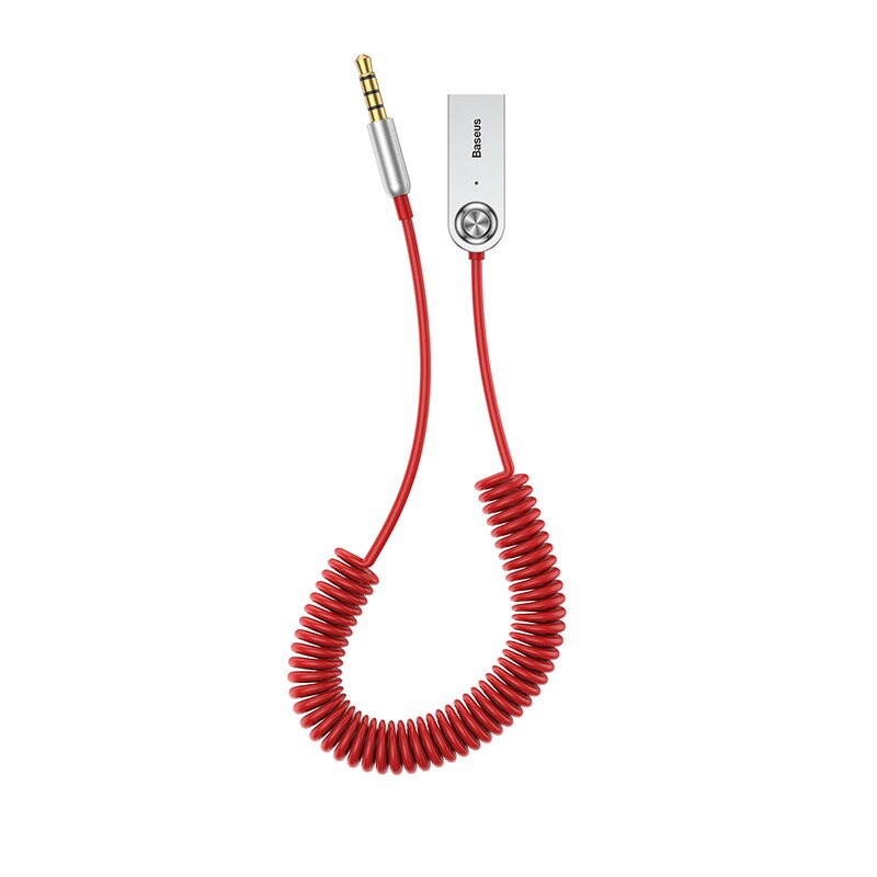 BASEUS – Adaptateur Bluetooth 3.5 pour voiture, haut-parleur, récepteur USB, jack 5.0 mm, kit mains libres, transmetteur audio et musique