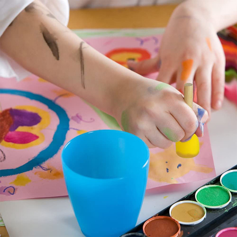20 peças esponja para pintar esponjas para pintar artesanato esponja para colorir esponja pintura aquarela