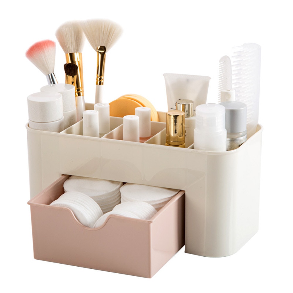 Plastic Make Organizer Doos Cosmetica Opslag Container Lippenstift Houder Sieraden Organisator Diversen Case Makeup Box # LR1