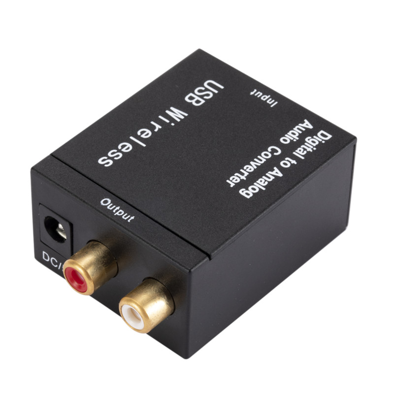 DAC Digital zu Analog Audio- Konverter Bluetooth 4,0 optisch Fiber Toslink koaxial Signal zu RCA R/L Audio- Decoder DAC Verstärker