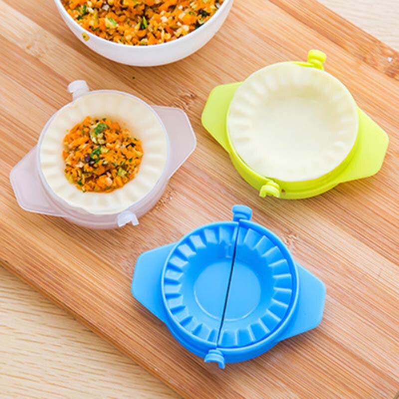 dumplings modelleringsverktøy kjøkken magisk manuell pakke maskin matvare plast klemme kjøkkenverktøy 1 stk