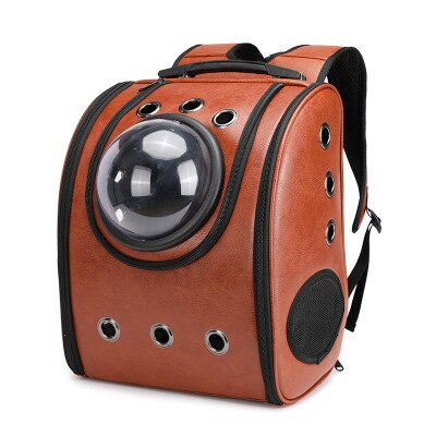 Katze Fenster Transport Durchführung Atmungs Reisetasche blasiert Astronaut Haustier Hund Raum Kapsel Katze Träger Rucksack: 2