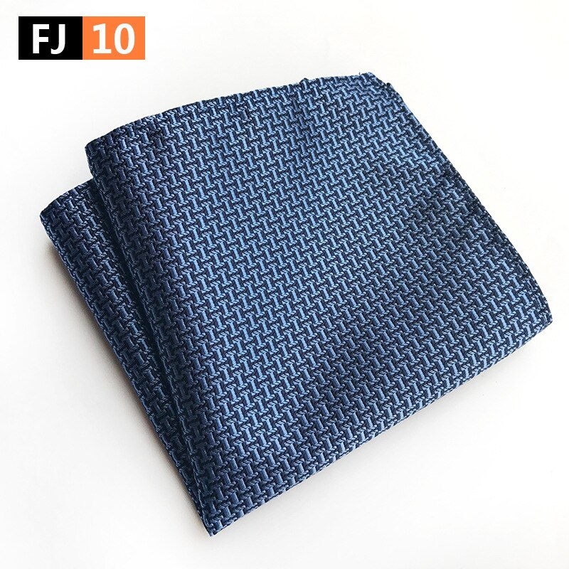 Män prickig näsduk paisley blomma ficka rutor kostym halsduk siden vuxen servett herr ficka fyrkantig siden näsduk: Fj10