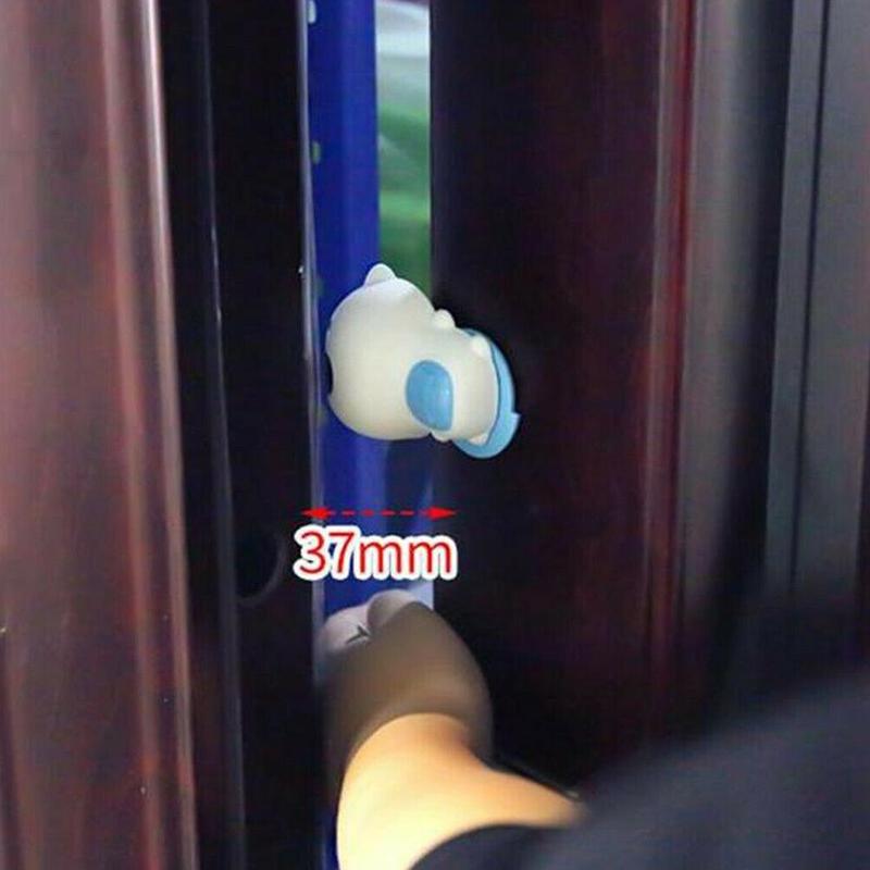 Kind Veiligheidsproducten Baby Veiligheid Stopper Card Stop Deur Deur Siliconen Deur X8B5