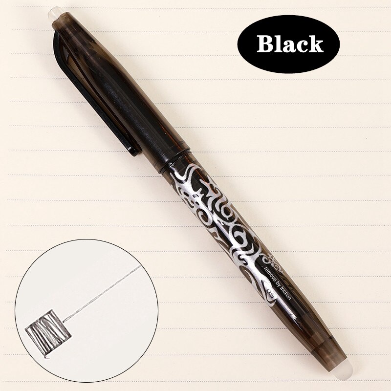 8PCS YDNZC Erasable Pen 8 Colors Ink Gel Pen of Styles Rainbow Best-selling Drawing Stationery Pens For School