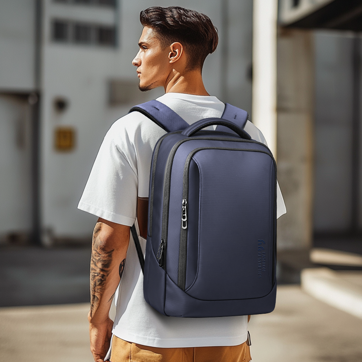 Mochila de viaje Heroic Knight de gran capacidad, impermeable, mochila para ordenador portátil de 15,6 ", mochila de trabajo para , mochila escolar