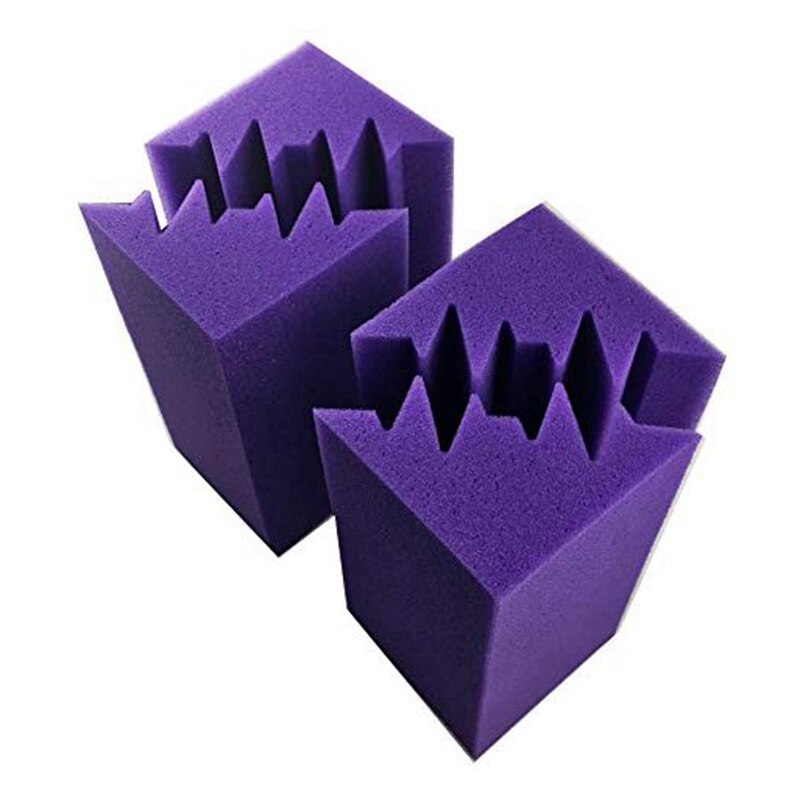8 Pcs Acoustic Panels Soundproofing Foam Acoustic Tiles Studio Foam Sound Wedges 12 x 12 x 24 cm