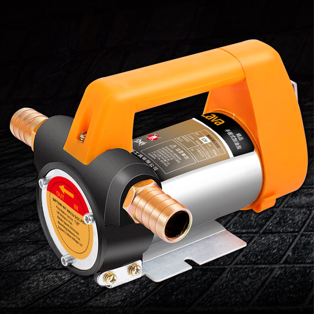 AC 220V Diesel Pump DC 12V/24V Electric Diesel Kerosene Transfer Pump 60L/min Vehicle Diesel Transfer Pump Tanker Oil Extractor