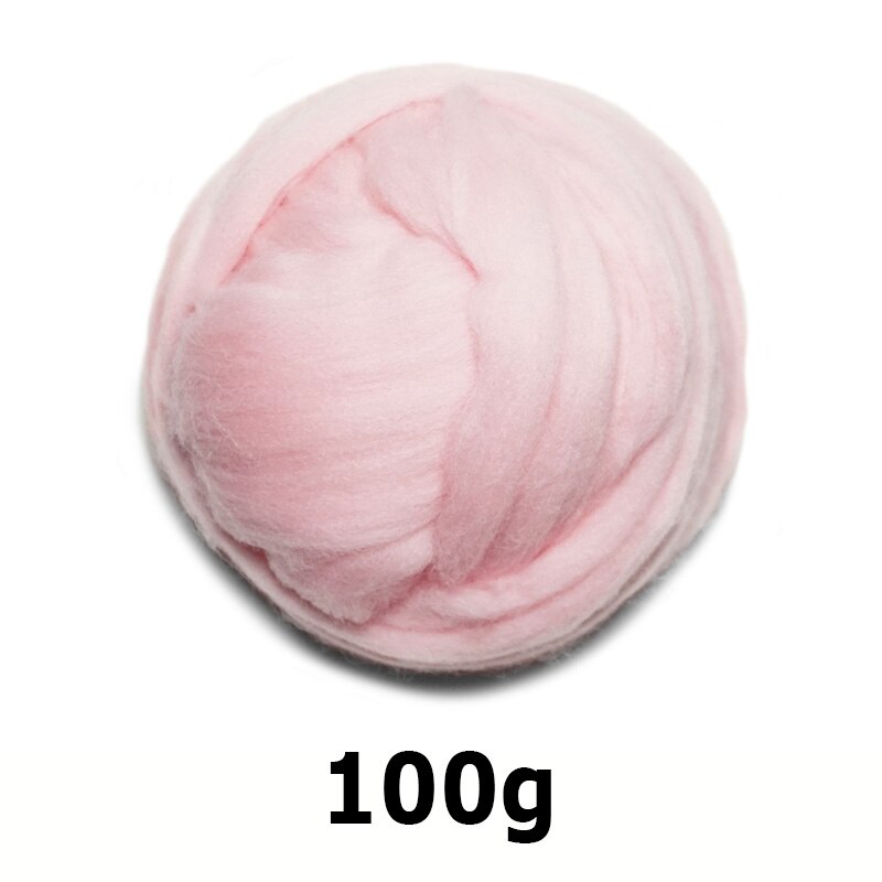 handmade Wool Felt for felting 50g Skin Perfect in Needle Felt 25#: 100g