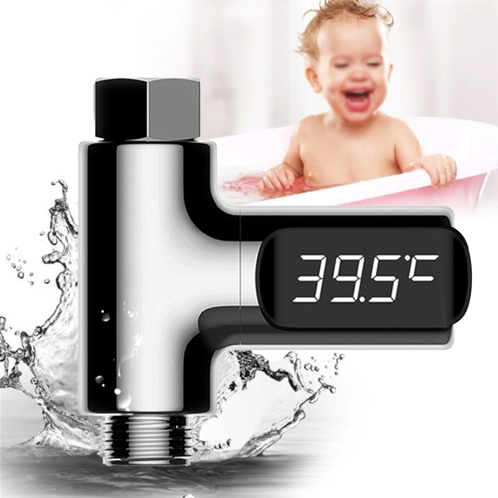 Wasser Thermometer Wasserhahn Wasser fließen Energie Digital Dusche Temperatur Meter Wasserdichte LED-bildschirm Schlecht Wasser Temperatur Monitor
