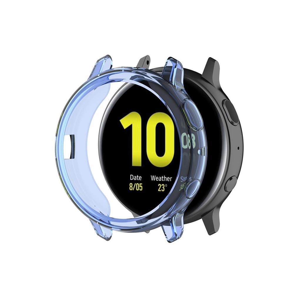 Screenprotector voor samsung galaxy watch active 2, ultradunne zachte siliconen volledige beschermhoes voor galaxy active 40/44mm