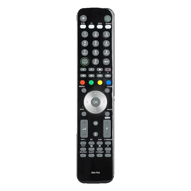 Rm -f04 til humax fjernkontrollutskiftning, til humax hd digital-tv hd -5400s hd -5500t hd -5700 t 5600 hdr -7500t hdr 7500t