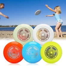 Discos voladores de plástico para deportes al aire libre platillo volador disco para Juniors niños adultos juguete de playa lanzar 9,8 pulgadas 145g