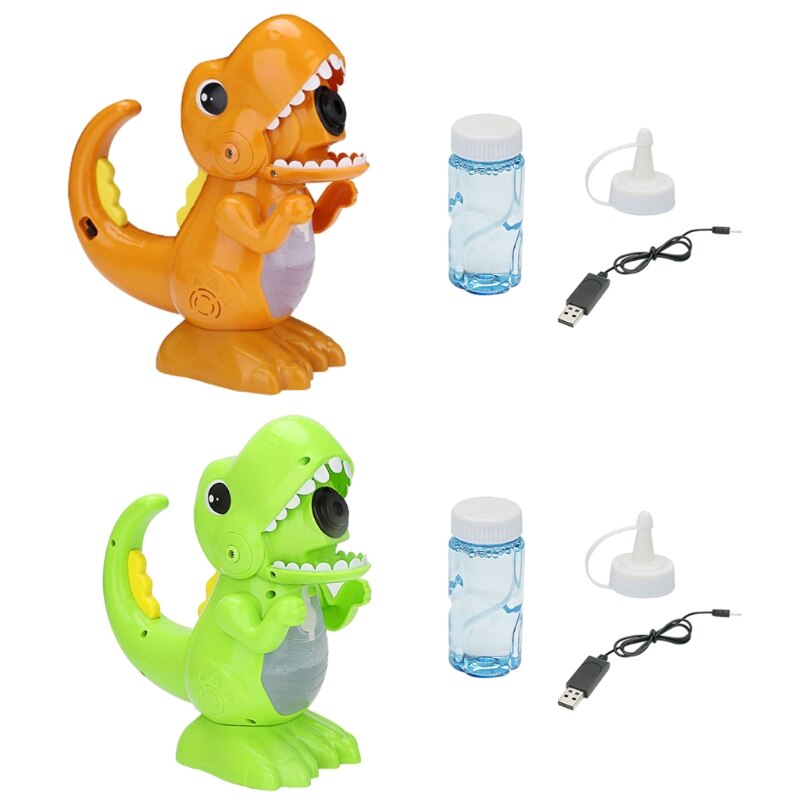 Swimming Pool Toys Education Toy Bath Playing Toys Dinosaur Bubble Blowing Product Bubble Maker Bathtub Toy for Baby