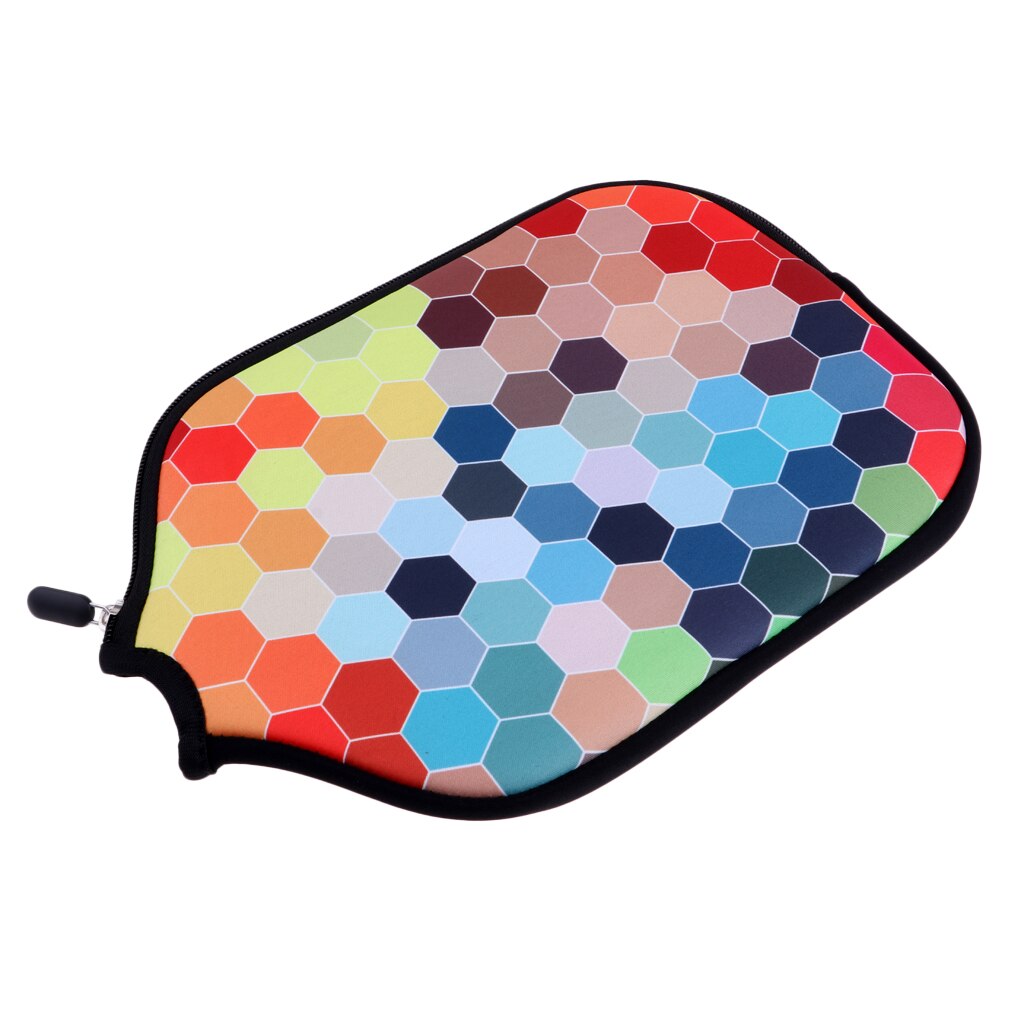 Neoprene Pickleball Paddle / Racket Cover Protector Case - Choice of Colors: A14