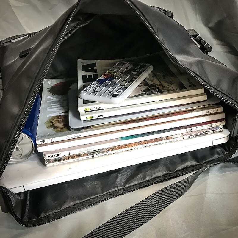 Nylon sacs de messager sacoche sac d'école pour adolescent garçons grand sac à bandoulière antivol sac à bandoulière mochilas escolar