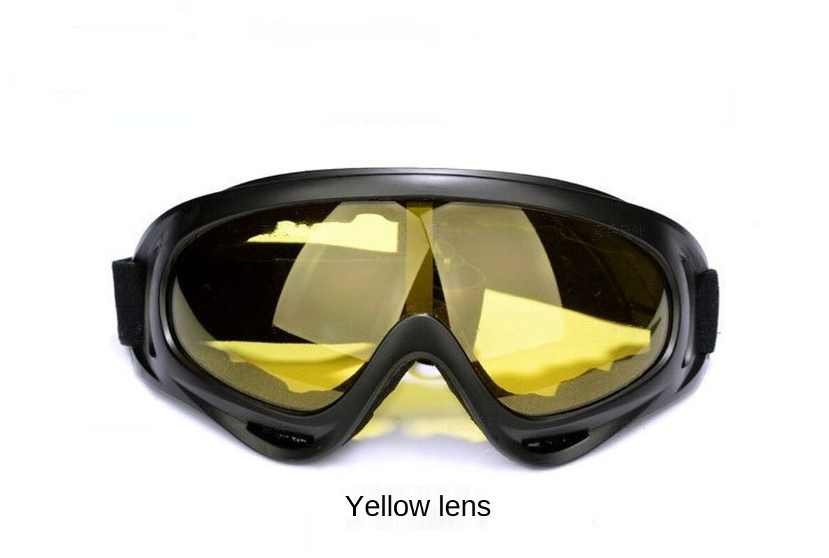 Gafas de Motocross a prueba de viento, ,: Yellow lens