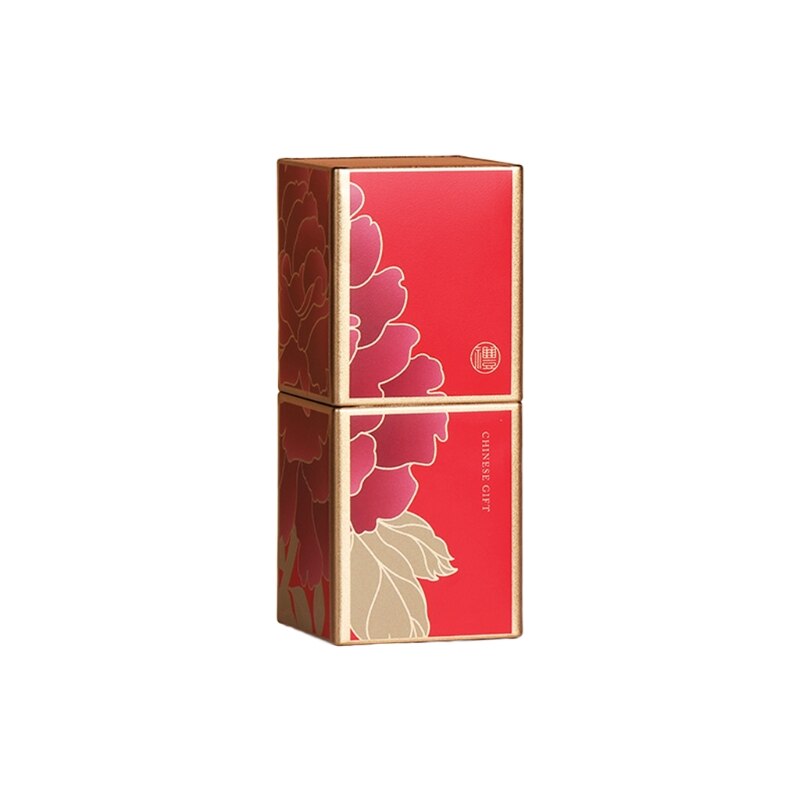 Mini récipient à thé, boîte à bougies, bonbons, Snacks, Pots de fleurs, sucre épices herbes, boîte de rangement, emballage stockage de thé en vrac: Red