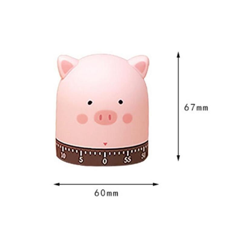 Kitchen Timer Reminder Alarm For Cooking Tools Timer Cartoon Manager minutes Cooking 60 Animal Accessories Time Stopwatch E6A2