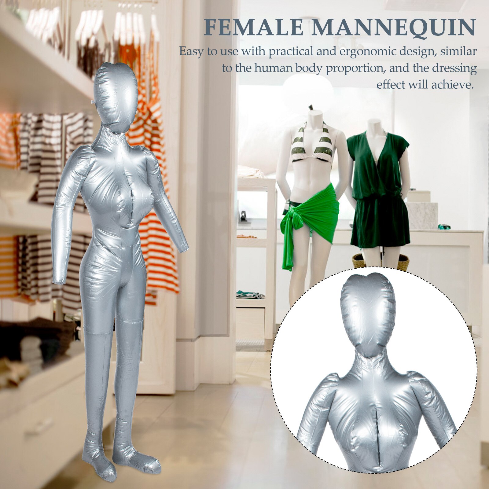 Clothes Female Mannequin Retail Mannequin for Shopping Mall Full Body Mannequin