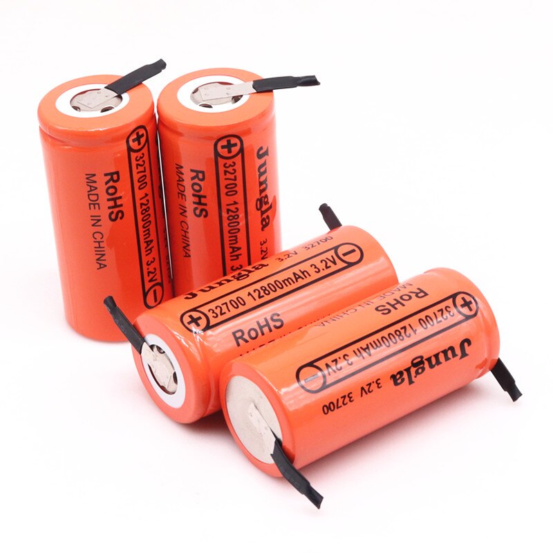 2021 høj kapacitet 3.2v 32700 12800 mah lifepo 4 batteri 12.8ah 50a kontinuerlig afladning maksimalt højtydende batteri+nikkelark