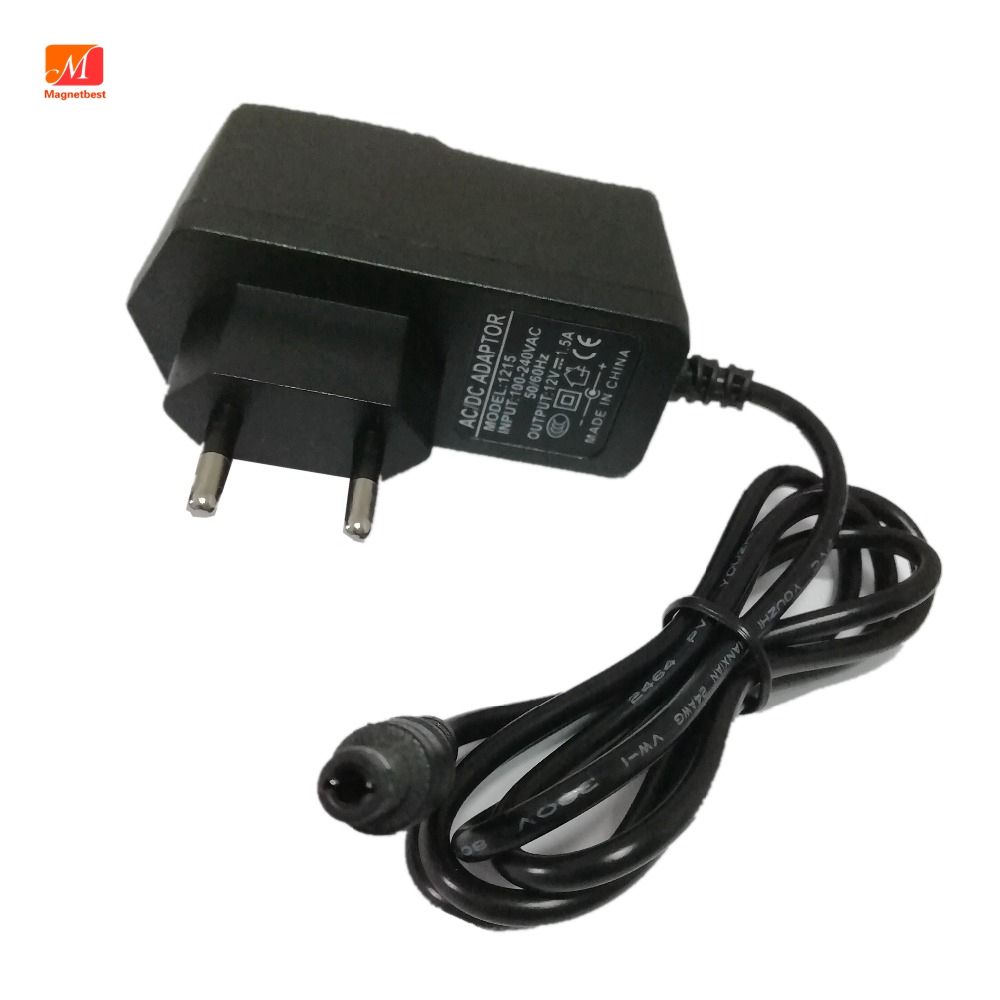 Adaptador de 12V 1.5A 1500mA AC 100V-240V Adaptador convertidor DC 12V 1.5A 18W cargador de fuente de alimentación EU US enchufe 5,5*2,5/2,1 MM