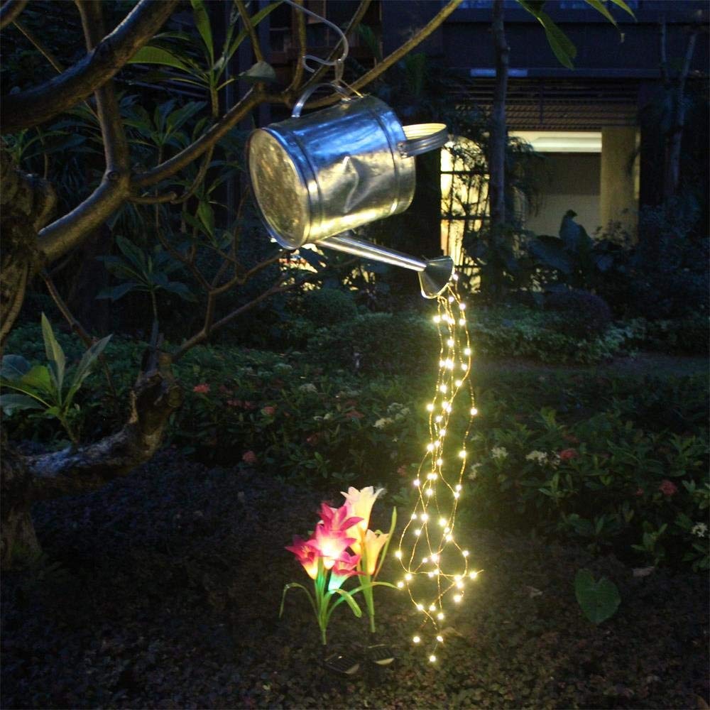 100 LED Waterval Wijnstok String Lights Batterij koperdraad Fairy Lights voor Boom Winkel Kerst Thuis Venster Achtergrond Decoratie